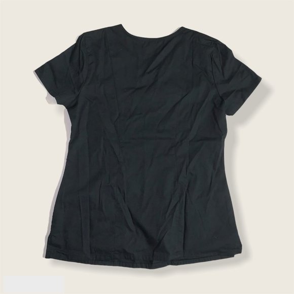 π2/$20πDickies Women's EDS Signature V-Neck Top w/ Mult. Patch Pockets, Blk M - Picture 3 of 10